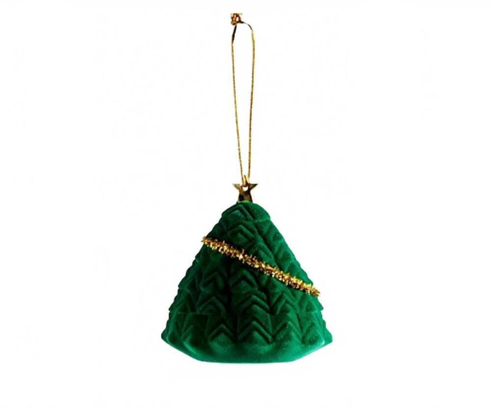 NEW DIAMONIQUE 3.9ct simulated diamonds tree ornament in silver